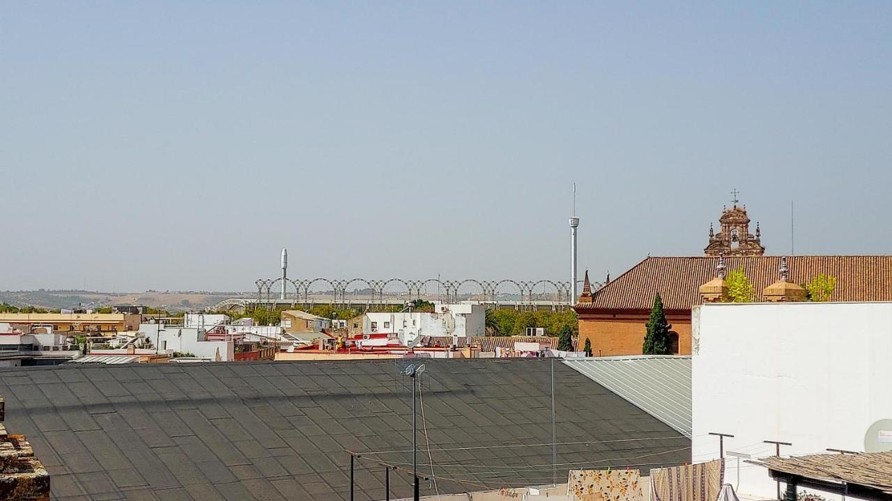 Ático en Calatrava - VISTAS Y GRAN TERRAZA PRIVADA Sevilha Exterior foto