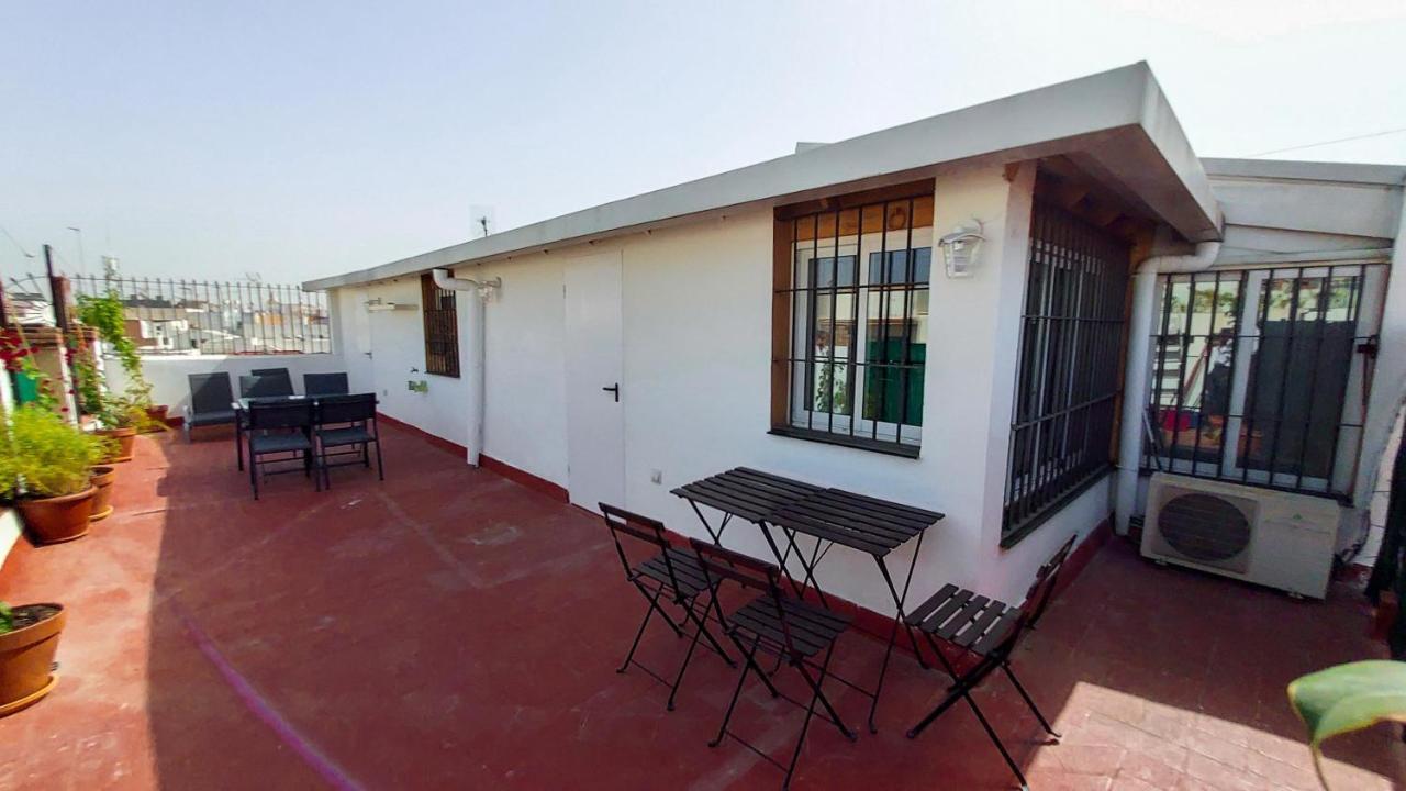 Ático en Calatrava - VISTAS Y GRAN TERRAZA PRIVADA Sevilha Exterior foto