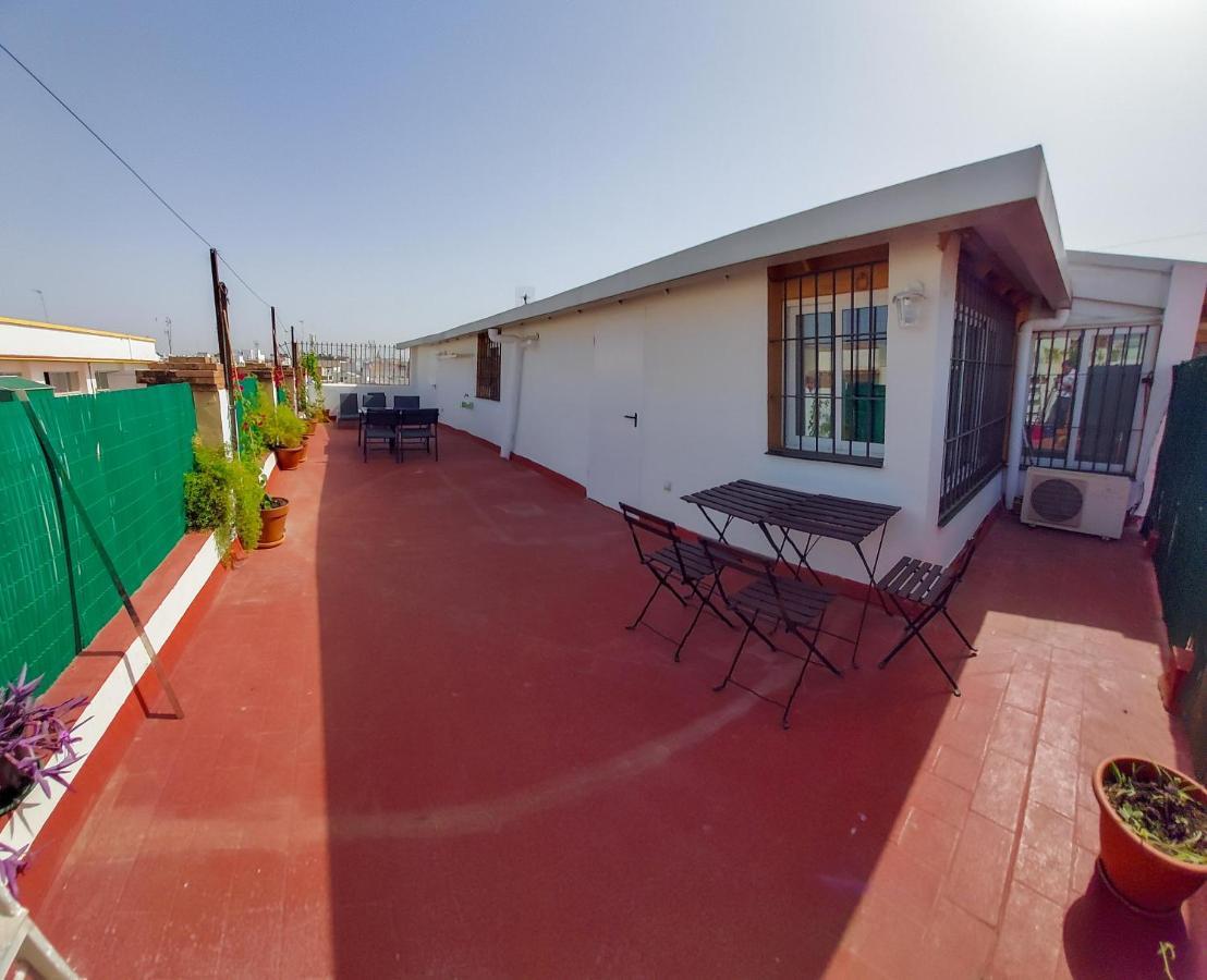 Ático en Calatrava - VISTAS Y GRAN TERRAZA PRIVADA Sevilha Exterior foto